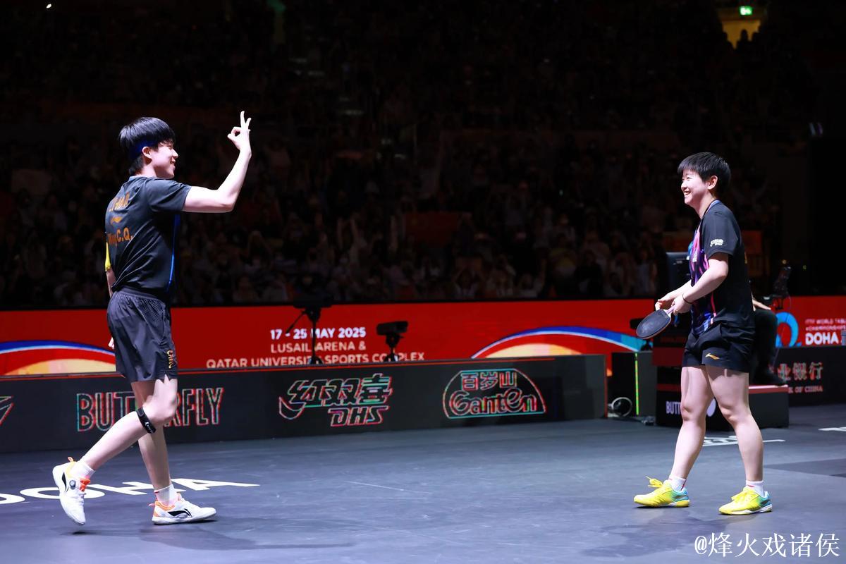 乒乓球排名：孙颖莎女单霸榜179周 王楚钦男单领跑